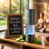 H2yunshen Brand X5 Athletes Best Hydrogen Water bottle benefits reviews, Tywon Hubbard Endorse, IHSA Compliance Certificate, PFAS free, shipping free